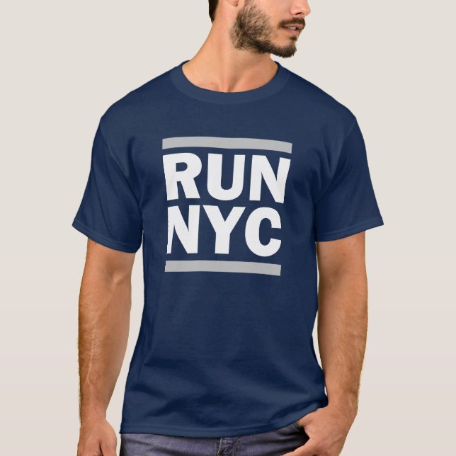Lassen Sie NYC Shirt laufen (Vorderseite)