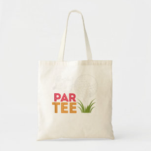 Lassen Sie Par Tee Golf Golfen Golfer Golfspieler Tragetasche