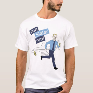lassen Sie Schieferdeckerlauf laufen! T-Shirt