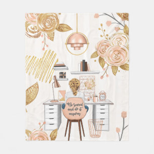 Lassen Sie sich erschrecken und machen Sie es auf  Fleecedecke