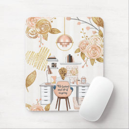 Lassen Sie sich erschrecken und machen Sie es auf Mousepad