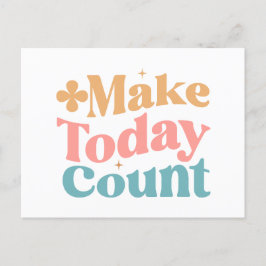 Lassen Sie sich heute inspirieren. Postkarte