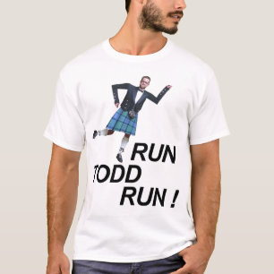 Lassen Sie Todd-Lauf laufen T-Shirt