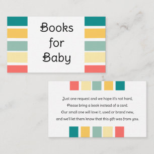 Lassen Sie uns Beachy Art Design Books für Baby be Begleitkarte