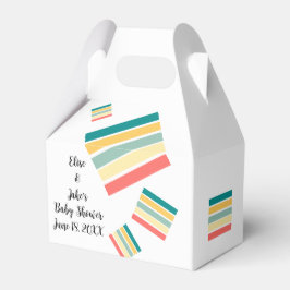 Lassen Sie uns Beachy Baby Duwer Gunst Geschenkbox Geschenkschachtel