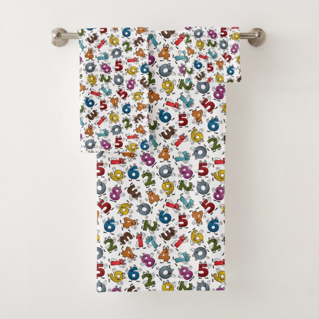 Lassen Sie uns das Kind zählen Badhandtuch Set (Insitu)