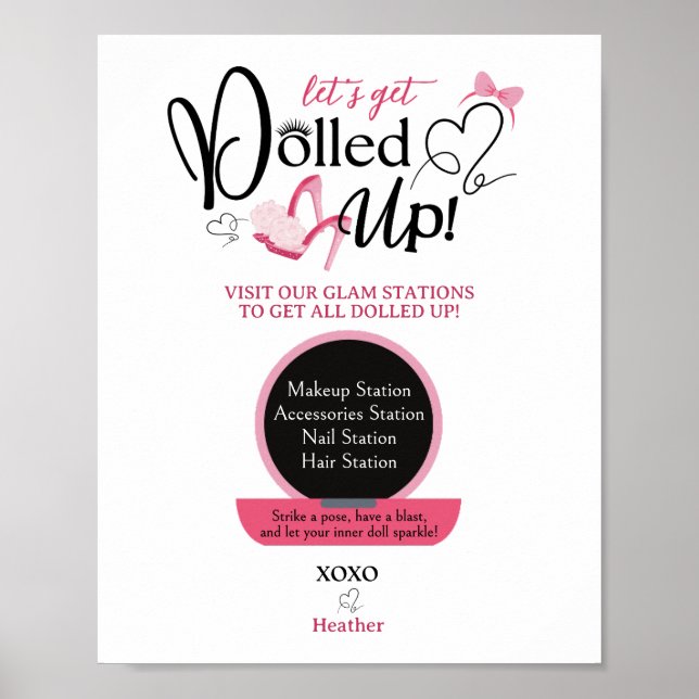 Lassen Sie uns das Party-Zeichen erledigen Poster (Vorne)