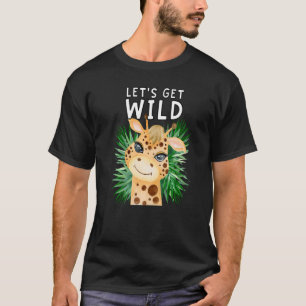 Lassen Sie uns das Safari-Party "Wilde Zoos" im Zo T-Shirt