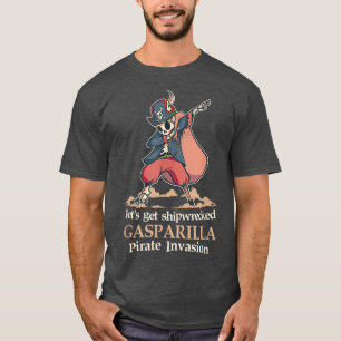 Lassen Sie uns den Skeleton Pirate Gasparilla P. T-Shirt