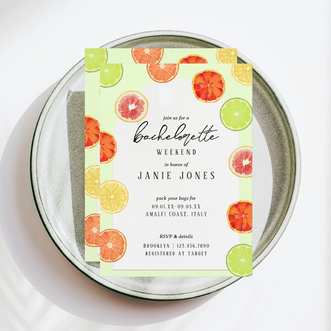 Lassen Sie uns die Spritze Junggeselinnen-Abschied Einladung (Von Creator hochgeladen)