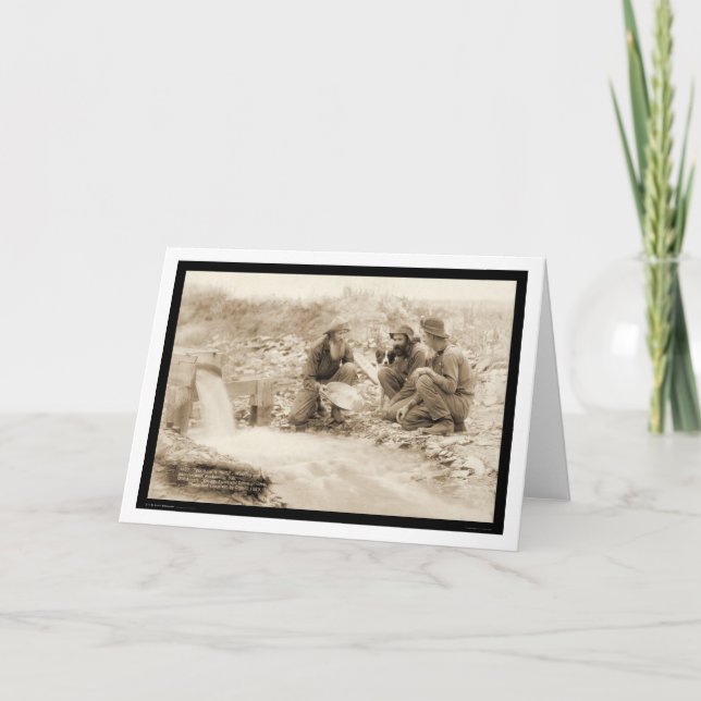 Lassen Sie uns ein reichhaltiges Panning Gold SD 1 Karte (Vorderseite)