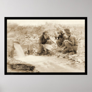 Lassen Sie uns ein reichhaltiges Panning Gold SD 1 Poster