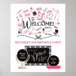 Lassen Sie uns ein Willkommenspopster erstehen Poster