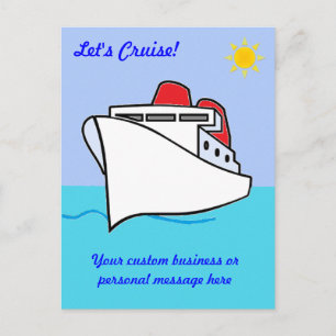 Lassen Sie uns eine benutzerdefinierte Postkarte b