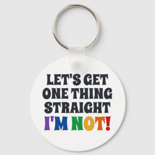 Lassen Sie uns eine Sache direkt bekommen, die ich Schlüsselanhänger