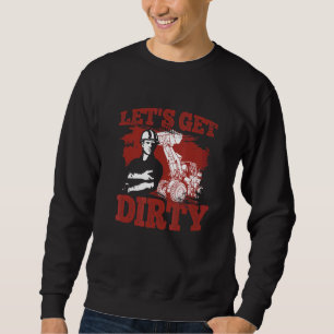 Lassen Sie uns einen schlechten Buggrabplaner beko Sweatshirt