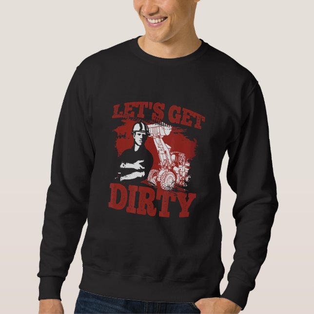 Lassen Sie uns einen schlechten Buggrabplaner beko Sweatshirt (Vorderseite)