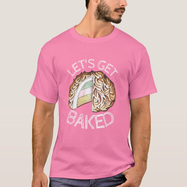 Lassen Sie uns gebacken Alaska Ice Cream Funny Fei T-Shirt (Vorderseite)