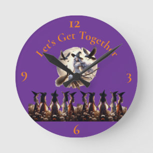 Lassen Sie uns gemeinsam Thunder_Cove Runde Wanduhr