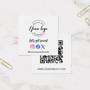 Lassen Sie uns Social Media QR-Code-Website mit in