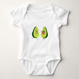 LASSEN SIE US AVOCUDDLE, AVOCADO-ENTWURF BABY STRAMPLER