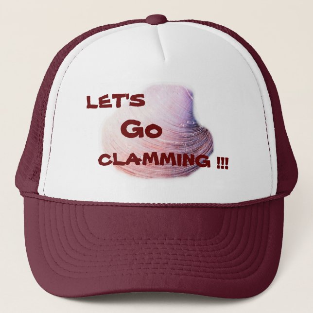 LASSEN SIE US GEHEN CLAMMING KAPPE (Vorderseite)