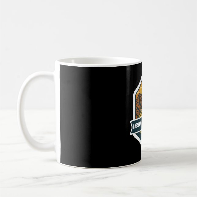 Lassen Sie vulkanischen � Geist der Berge Kaffeetasse (Links)