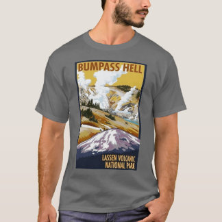 Lassen Volcanal National Park Bumpass Hell Travel T-Shirt