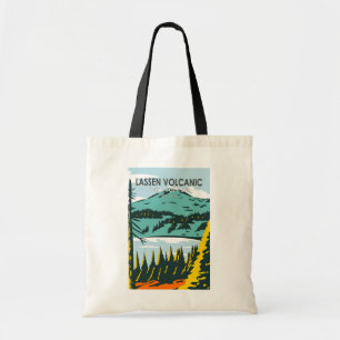 Lassen Volcanic National Park Kalifornien Vintage Tragetasche