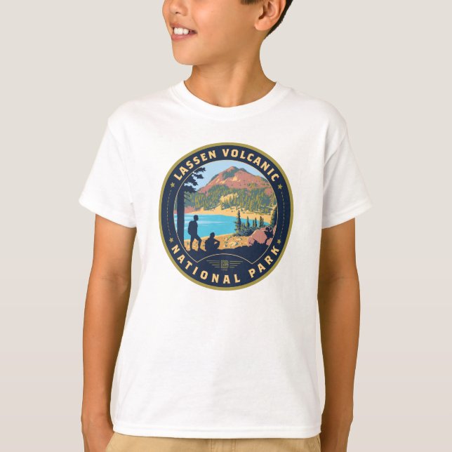 Lassen Volcanic National Park T-Shirt (Vorderseite)