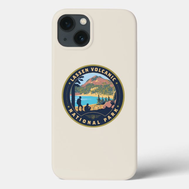 Lassen-Volcanic-Nationalpark Case-Mate iPhone Hülle (Rückseite)