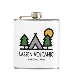 Lassen-Volcanic-Nationalpark Flachmann