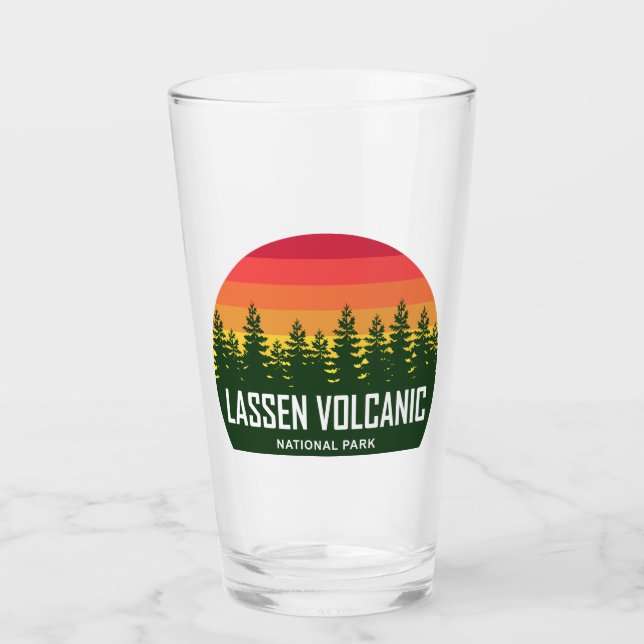 Lassen-Volcanic-Nationalpark Glas (Vorderseite)