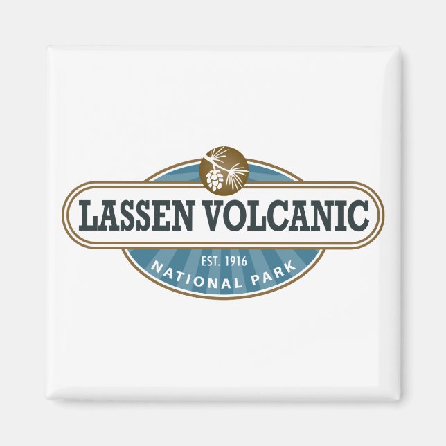 Lassen-Volcanic-Nationalpark Magnet (Vorne)