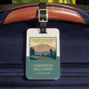 Lassen-Volcanic-Nationalpark   Straßenfahrt Gepäckanhänger