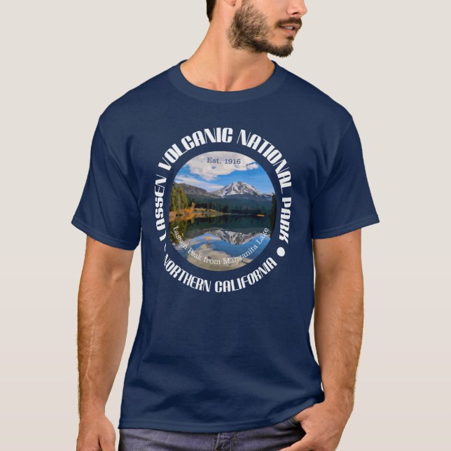 Lassen-Volcanic-Nationalpark T-Shirt (Vorderseite)