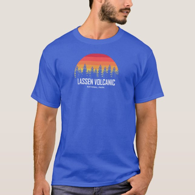 Lassen-Volcanic-Nationalpark T-Shirt (Vorderseite)