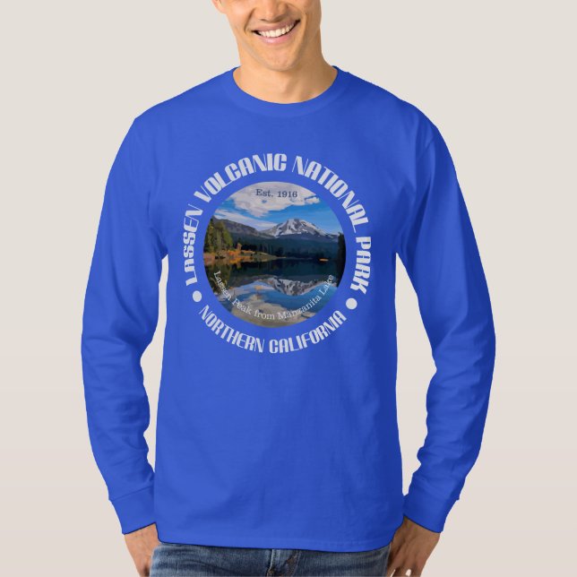 Lassen-Volcanic-Nationalpark T-Shirt (Vorderseite)
