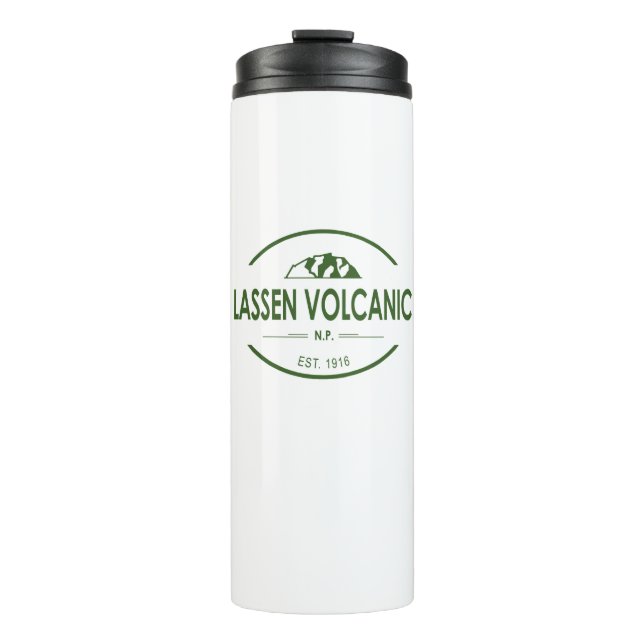 Lassen-Volcanic-Nationalpark Thermosbecher (Vorderseite)