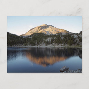 Lassen Volcano und Lake Helen Postkarte