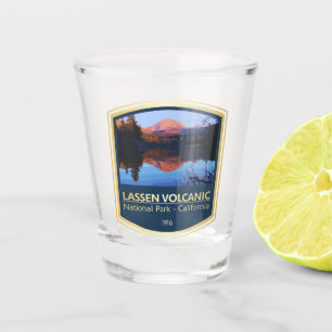 Lassen vulkanischen NP (PF1) Schnapsglas