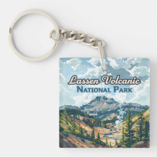Lassen Vulkanischer Nationalpark California Schlüsselanhänger