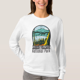 Lassen Vulkanischer Nationalpark California Vintag T-Shirt