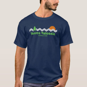 Lassen Vulkanischer Nationalpark Retro T-Shirt
