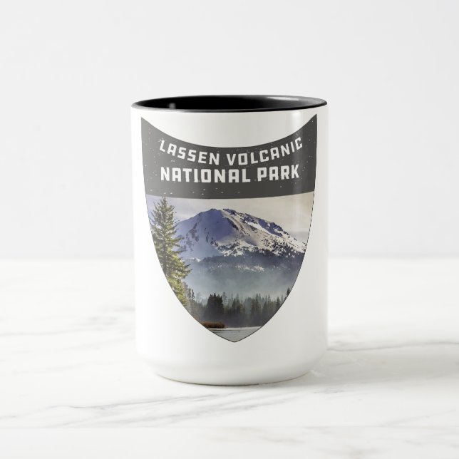 Lassen Vulkanischer Nationalpark Souvenir Californ Tasse (Zentrum)