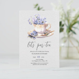 Lassend Tea-Tea-Party Einladung