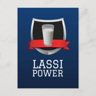 Lassi - Indian Yogurt Drink Postkarte