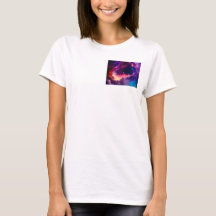 Lässige, alltägliche Crewneck-T-Shirt