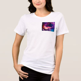Lässige Alltags-Crewneck-T-Shirt Tri-Blend Shirt