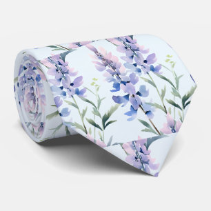 Lässige Büro-Wildblumen-Boho-Halskrawatte Krawatte